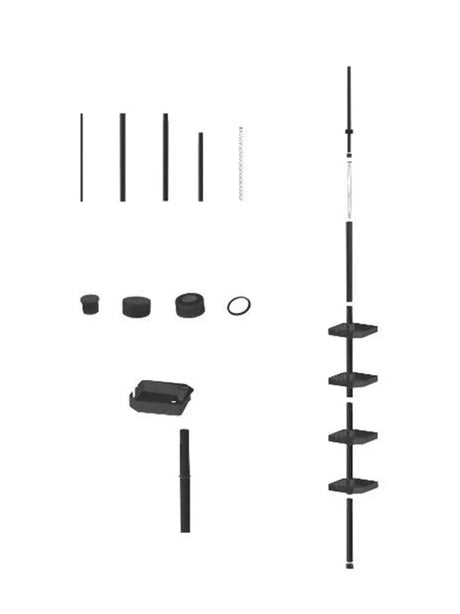 Telescopic Bathroom Shelf Xxl