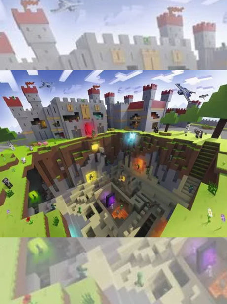 Puzzles Minecraft Cutaway
