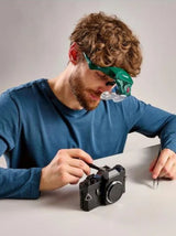 Led Glasses With Magnifying Glass