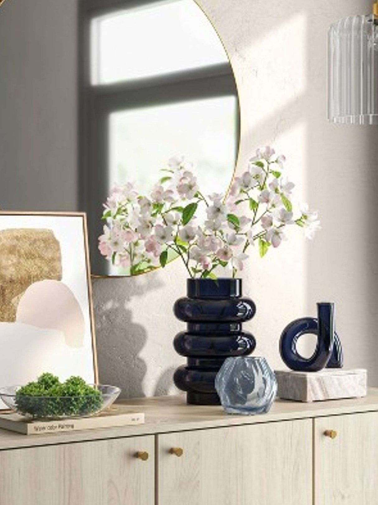 Modern Glass Loop Vase