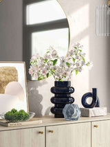 Modern Glass Loop Vase