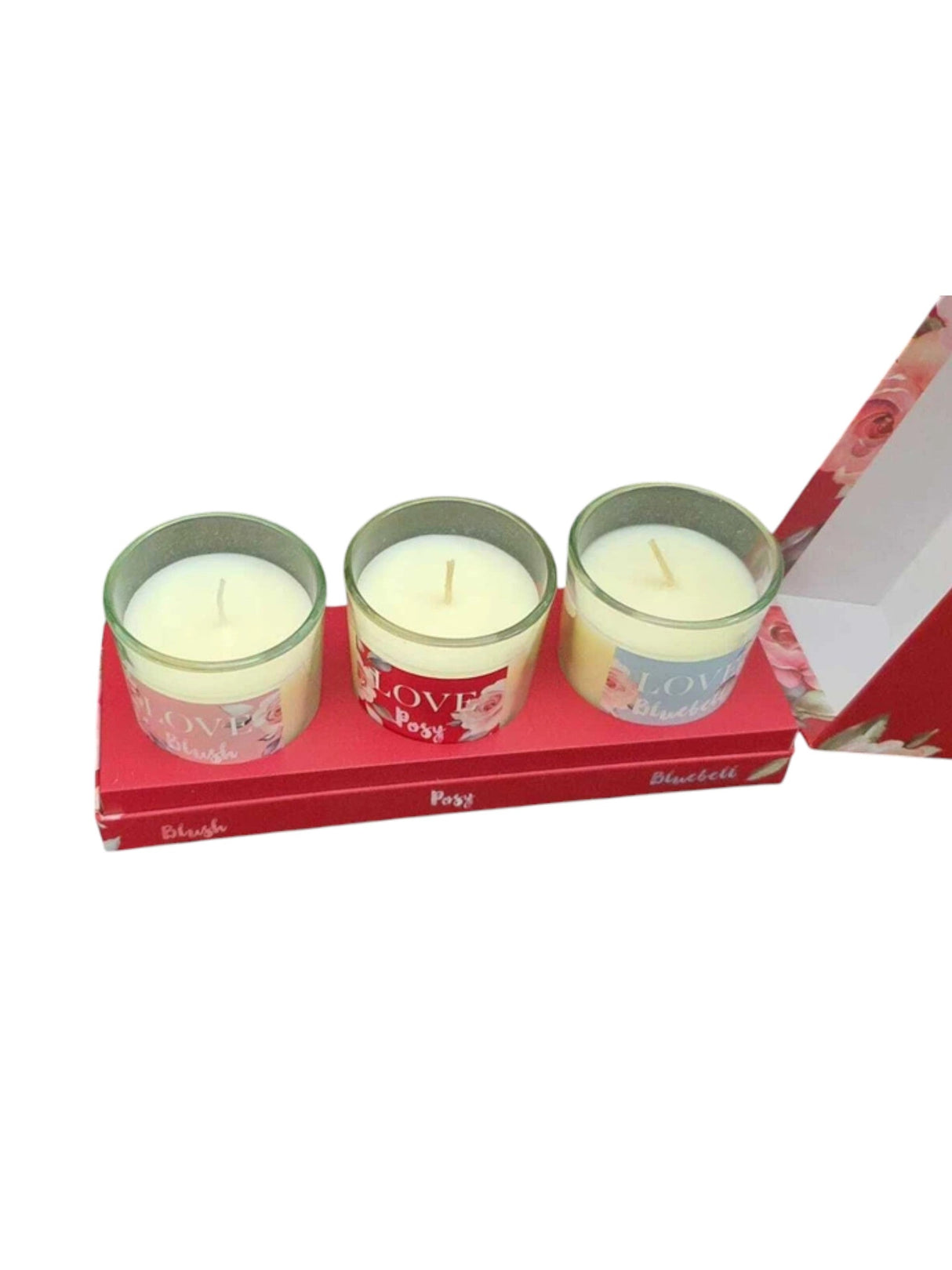 Three Fragrance Candle Set