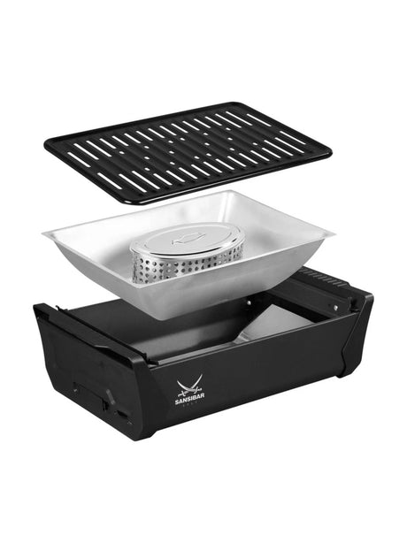 Charcoal Grill With Active Ventilation