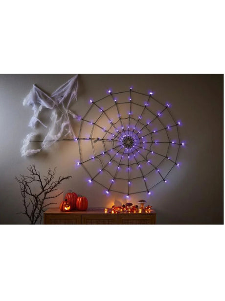 Halloween Led Spider Web