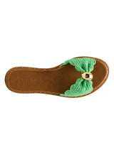 Women's Knitted Slippers,Green