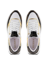 Women's Colorblocked High Shoes,White