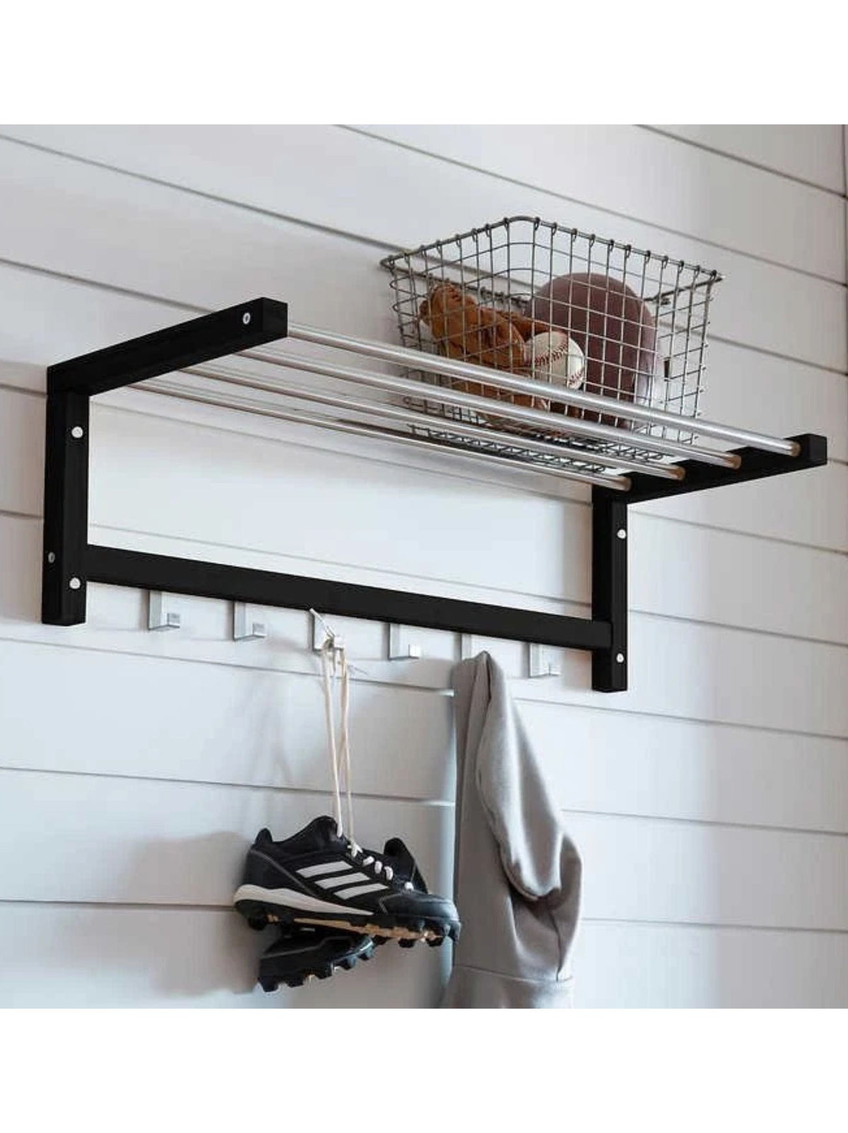 Wardrobe Shelf With Hangers