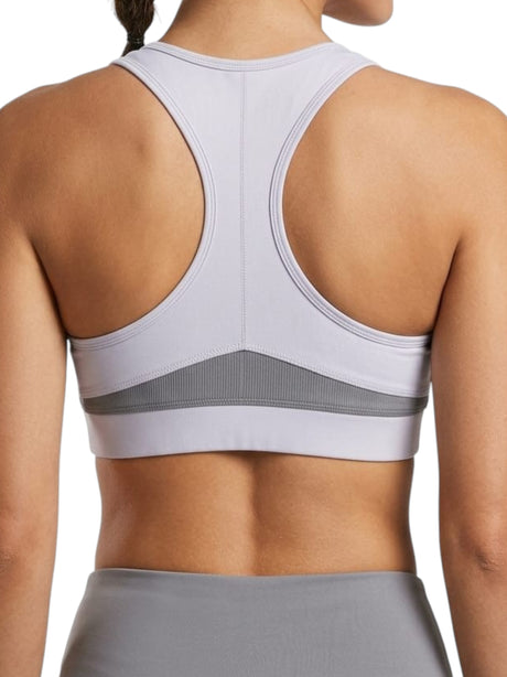 Women's Colorblocked Sport Bra,Dusty Purple