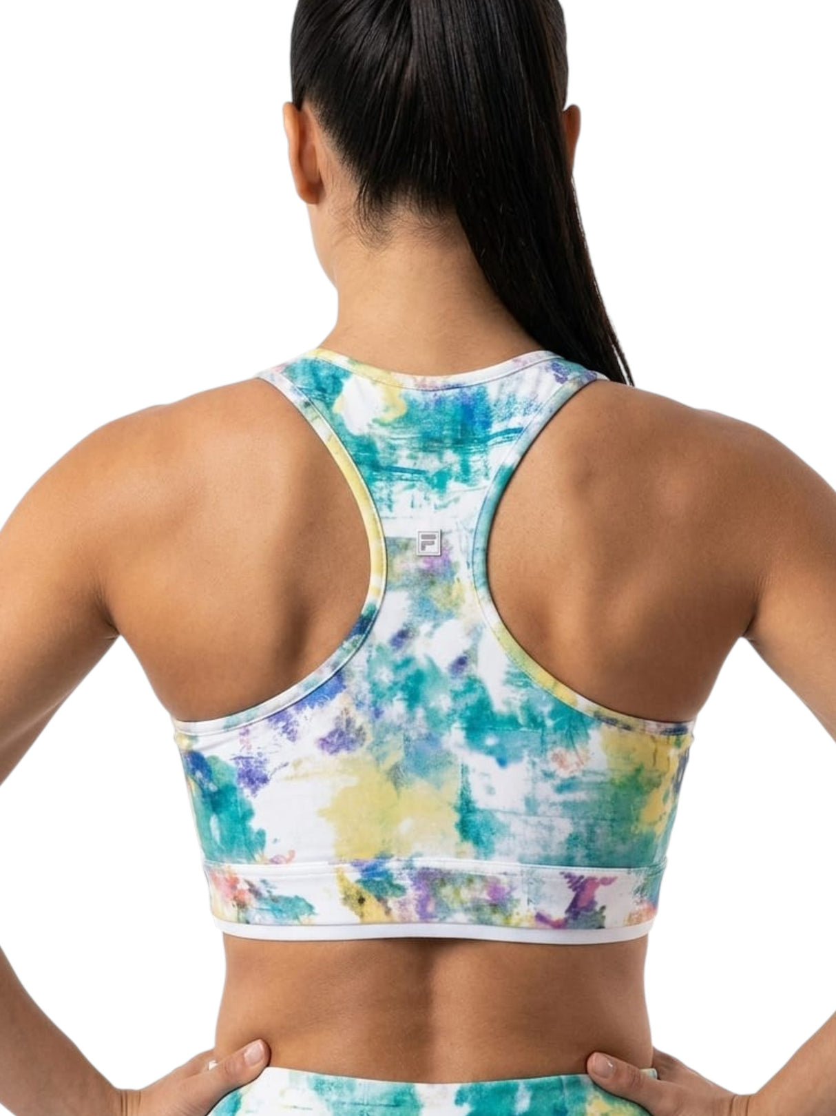 Women's Multi Colored Sport Bra,Multi
