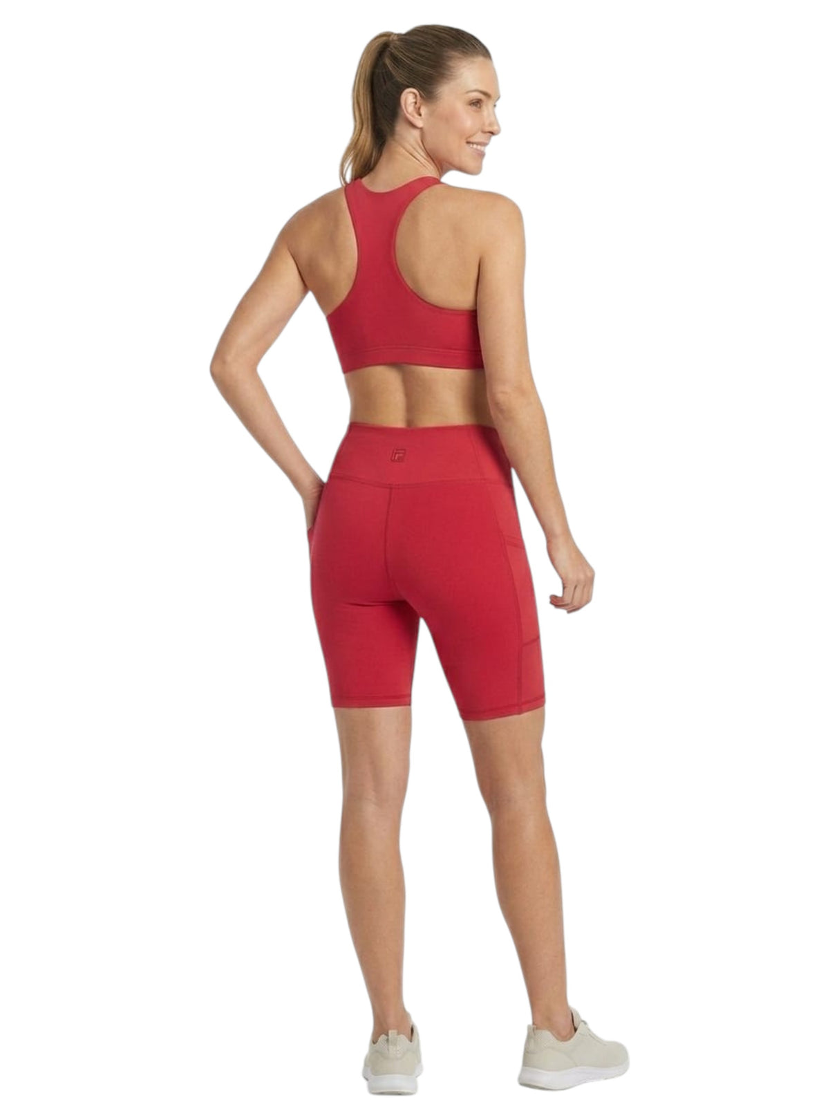 Women's plain Short,Red