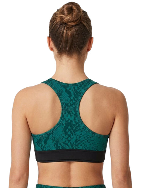 Women's Printed Sport Top,Green