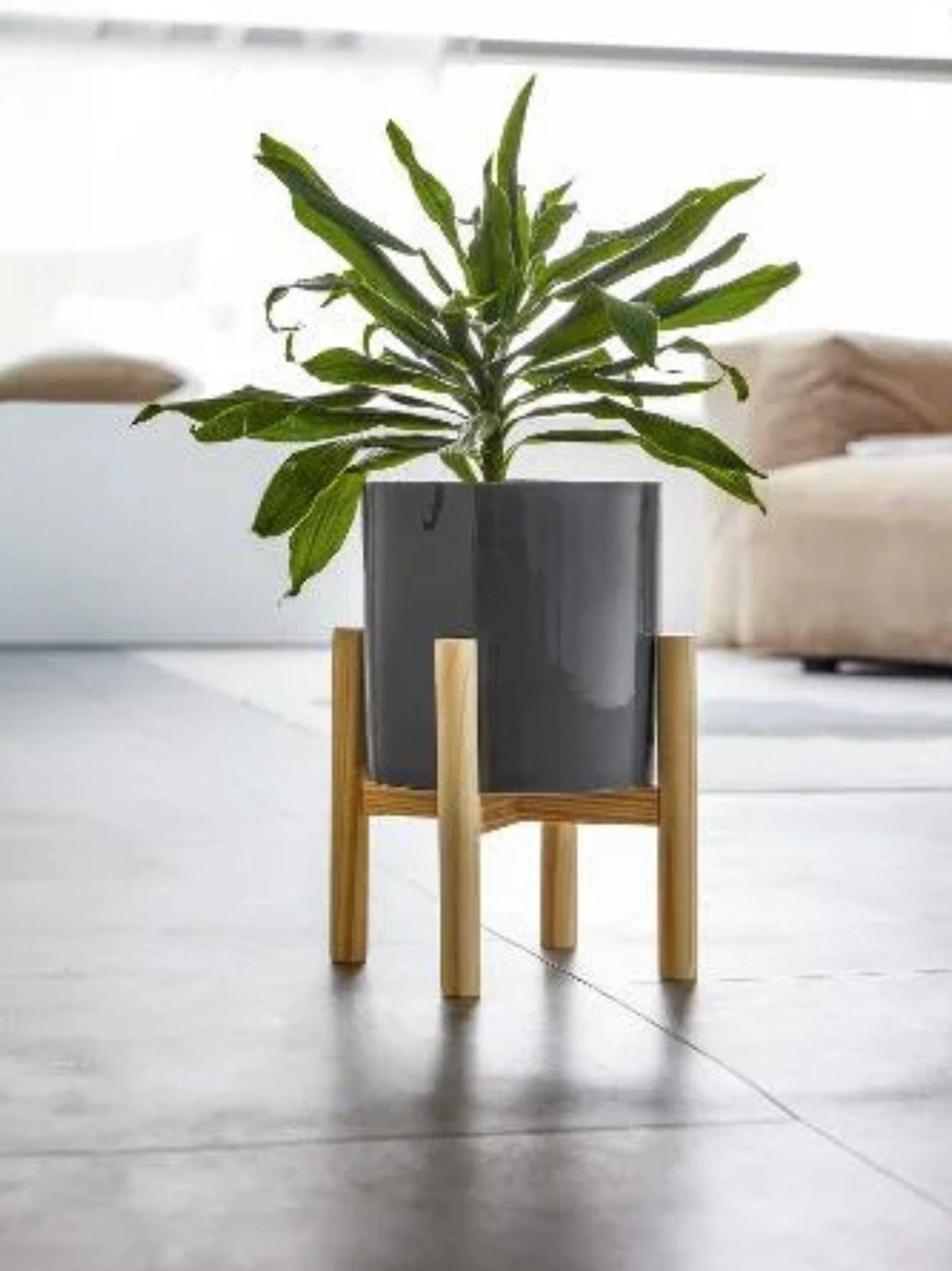 Glazed Ceramic Flower Pot