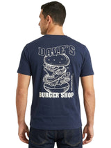Men's Printed Top,Navy