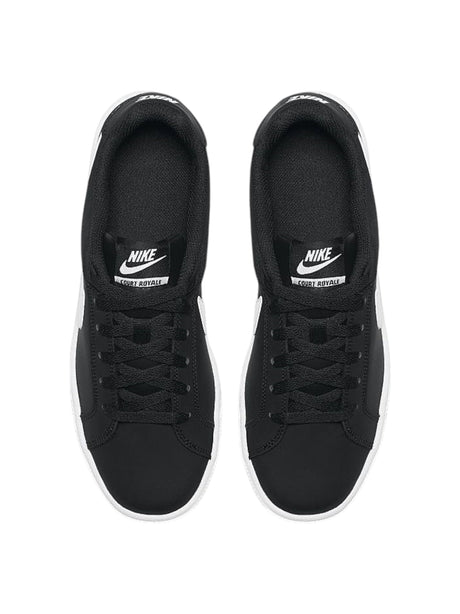Court Royal Men's Logo Patched Shoes,Black