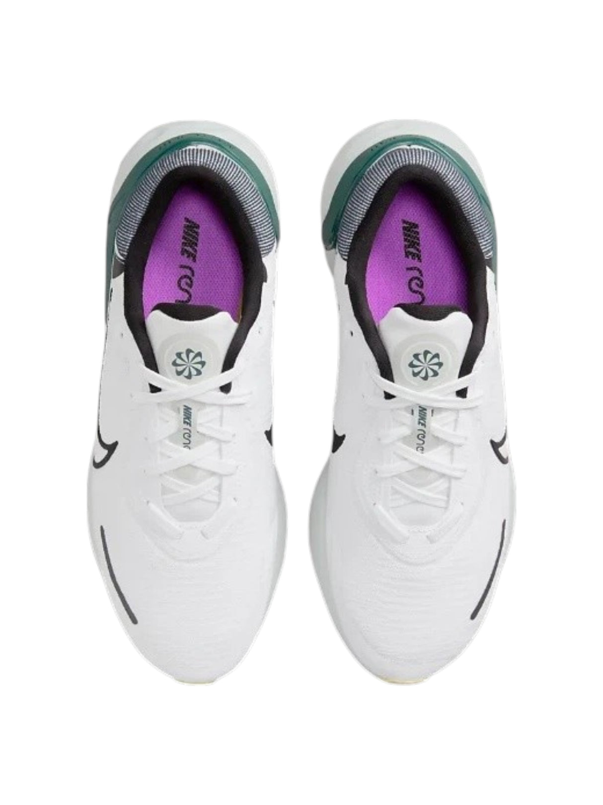Renew Men's Logo Patched Shoes,White