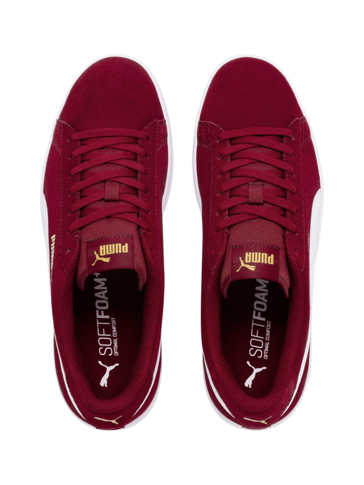 Men's Colorblocked Shoes,Burgundy