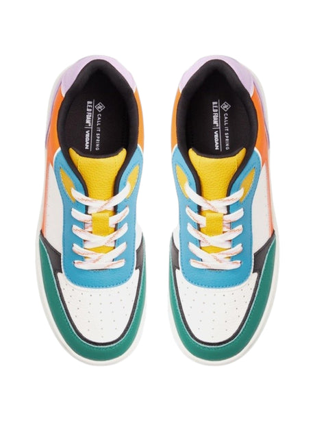 Men's Colorblocked Shoes,White