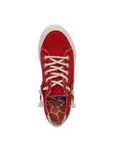 Women's Textured Shoes,Red