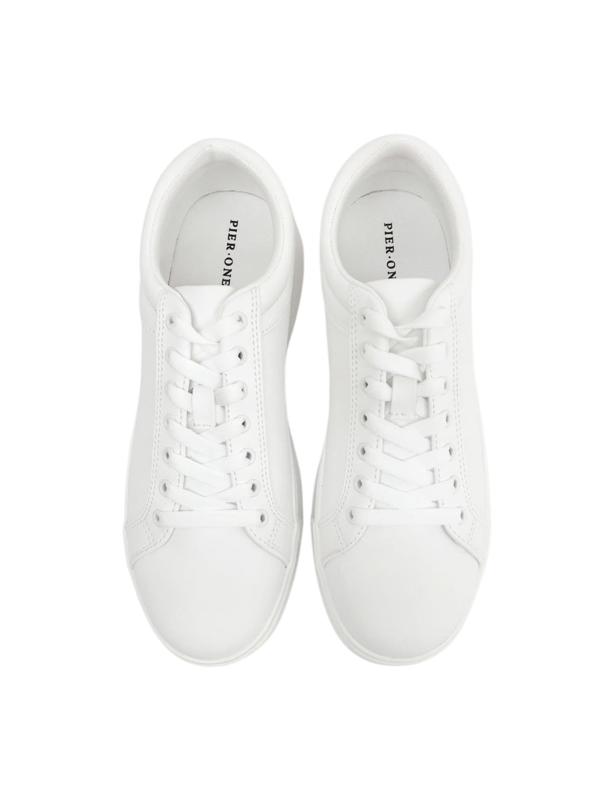 Men's Plain Shoes,White