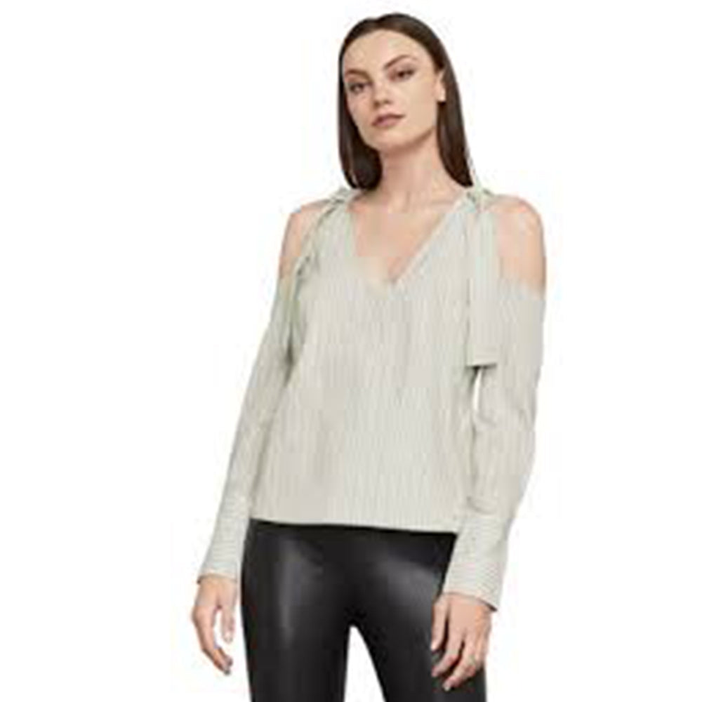 Image for Women's Striped Top, Beige 