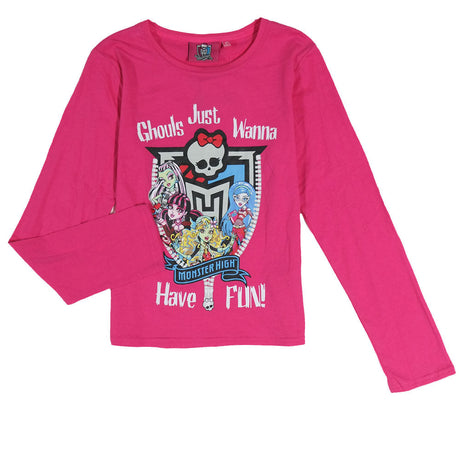 Image for Girl's Graphic Print Sleepwear Top,Pink