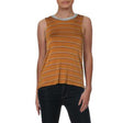 Image for Women's Striped Casual Top,Camel