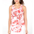 Image for Women's Printed Casual Top,Pink/White