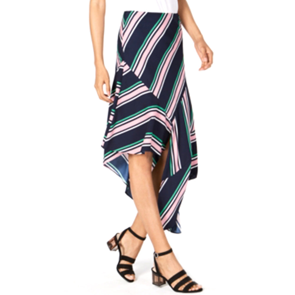 Image for �Women's Striped Asymmetrical Skirt,Multi