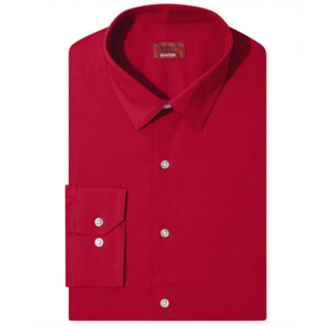 Image for Men's Dress Shirt,Red