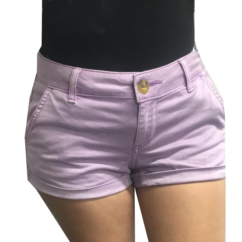 Image for Women's Plain Mini Short,Light Purple
