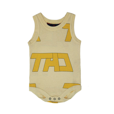 Image for Kids Boy Graphic Bodysuit,Yellow