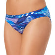 Image for Women's Calypso Printed Bikini Bottom,Blue