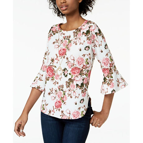 Image for Women's Floral Print Top,Multi 