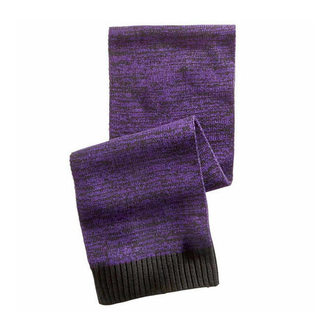 Image for Men's Knitted Scarf,Purple/Black