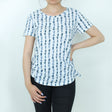 Image for Women's Printed Casual Top,White