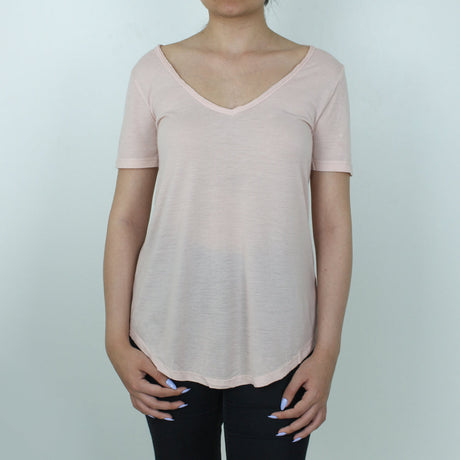 Image for Women's V-Neck Plain Top,Somo