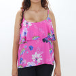 Image for Women's Ruffled Printed Top,Pink