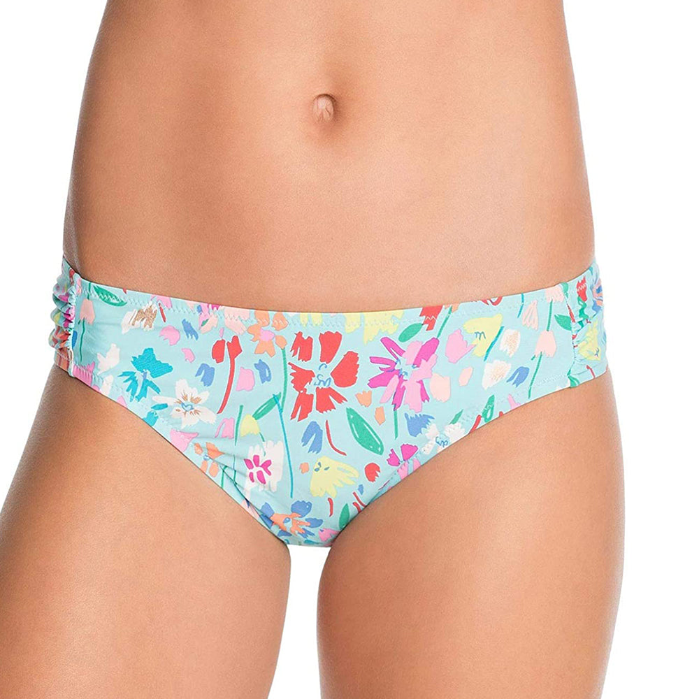 Image for Women's Floral Hipster Bikini Bottom,Blue