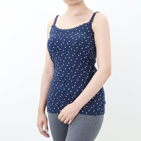 Image for Women's Breastfeeding Sleepwear Top,Navy