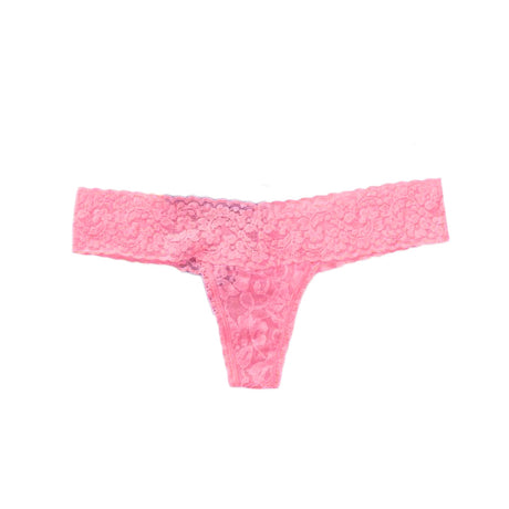 Image for Women's Low Rise Lace Thong,Pink