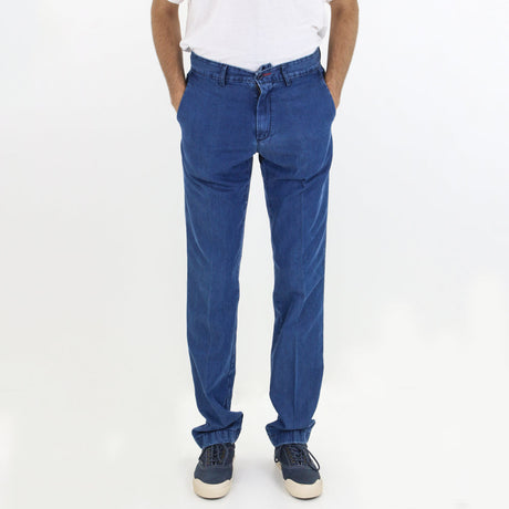 Image for Men's Plain Denim Pant,Blue