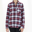 Image for Women's Plaid Shirt Sweaters,Multi