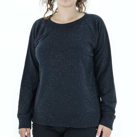 Image for Women's Speckled Sweatshirt,Black