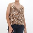 Image for Women's Patterend Casual Top,Brown