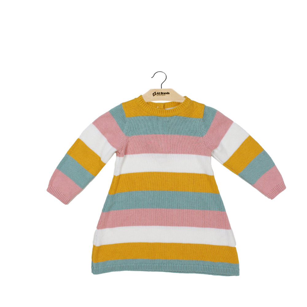 Image for Kids Girl Striped Casual Dress,Multi