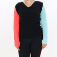 Image for Women's Colorblocked Sweater,Multi