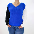 Image for Women's Cable-Knit Hood-Neck Swater,Multi