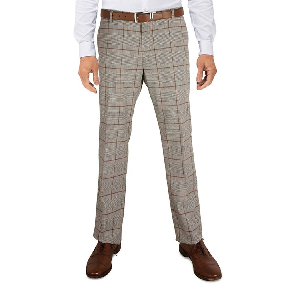 Image for Men's Modern-Fit Th Flex Stretch Plaid Pant,Multi