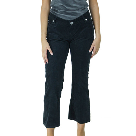 Image for Women's Corduroy Ribbed Pregnancy Pant,Black