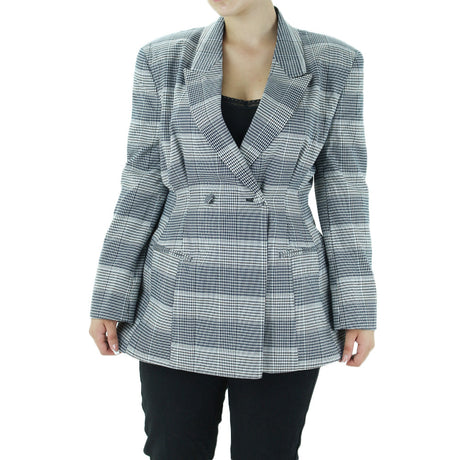 Image for Women's Striped Blazer,Grey